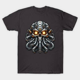 Biomech Cthulhu Overlord S01 D17 T-Shirt